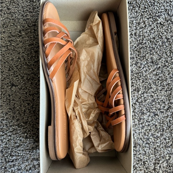 Madewell The Tracie Crisscross Slide Sandal size 6 - Picture 3 of 3